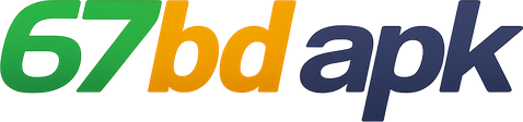 67bd apk logo on dark navbar